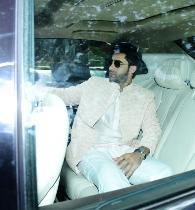 Armaan Jain arrives at Ranbir-Alia's wedding