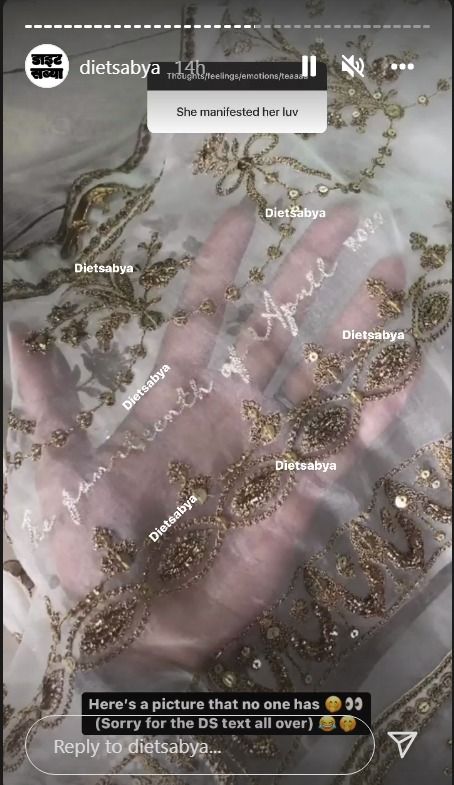 Aww! Alia Bhatt’s Personalised Veil Has a Special Memory Inscribed on it, Details Inside