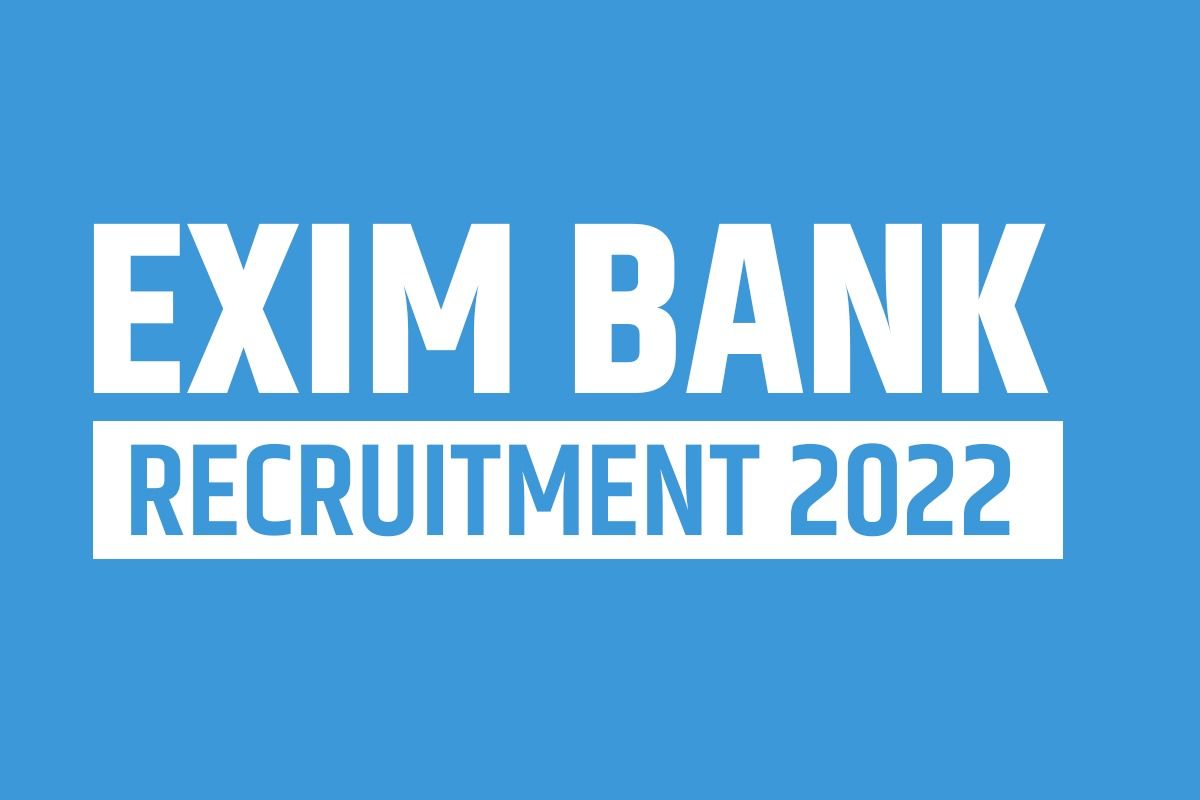 EXIM Bank Recruitment 2022