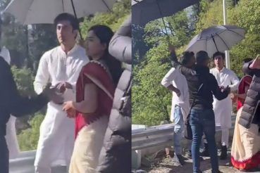 Ranbir Kapoor - Rashmika Mandana's Look From 'Animal' Gets Leaked, Fans Say 'Sanskari Outside, Deadly Inside'
