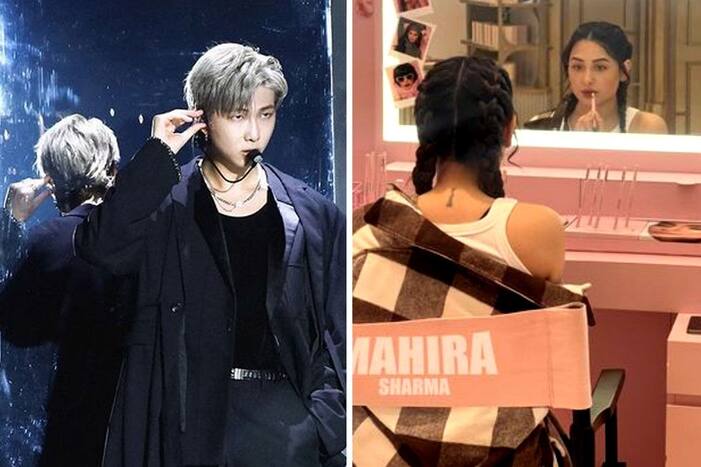 BTS' RM Shares Ex-Bigg Boss Contestant Mahira Sharma's Pic And Later Deletes, Crazy ARMY Speculates 'Collab'