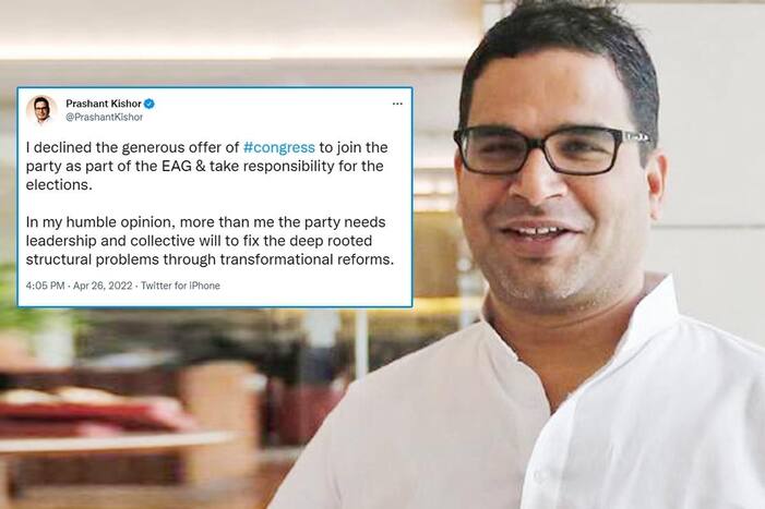 PK Won't Be Congress' Sankatmochan: Declines 'Generous Offer,' Talks of Leadership and Collective Will