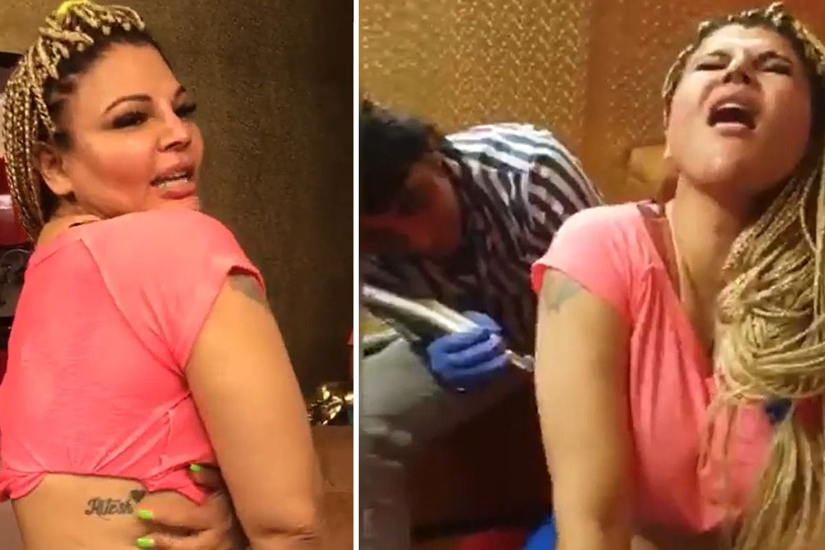 Rakhi Sawant Erases Ritesh's Tattoo From Back, Says 'Pyar Mein Aisa Nahi Karna...' - Watch Video