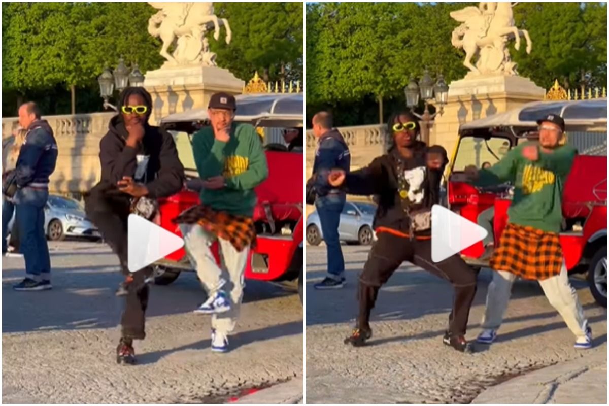French Dancers Showcase Their Perfect Dance Moves on Lazy Lad