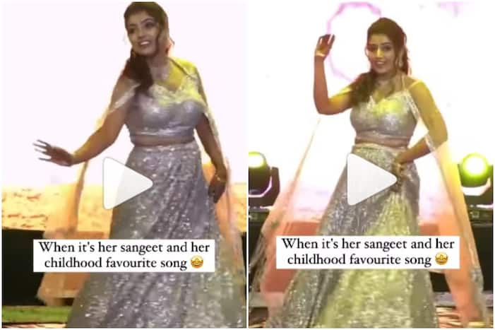 Viral Video: Bride Dances to Bole Chudiyan at Her Sangeet Function, Internet Hearts It | Watch