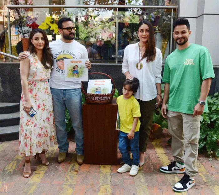 Kareena  saif  kunal  taimur