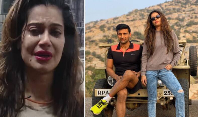 Payal Rohatgi cried after hearing her barrenness word Sangram singh hugged and said I will never do second marriage watch video