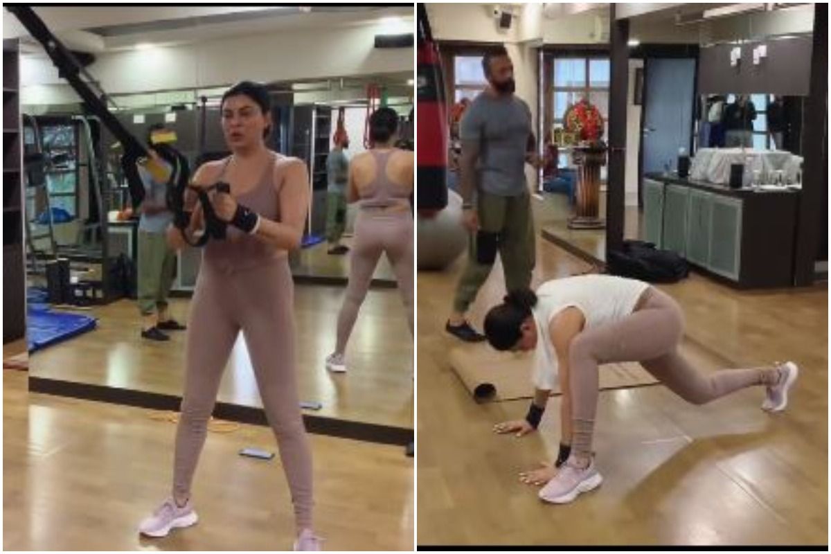 Sushmita Sen Breaks Inertia While Exercising, Video Will Motivate You to Hit Gym Right Now