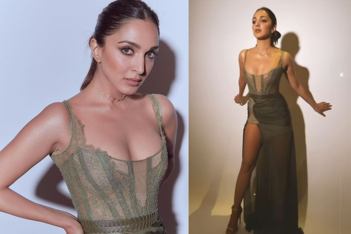Glamorous South Indian Actress Kiara Advani Stills In White Transparent Top   Dress indian style Designer party wear dresses Indian gowns dresses