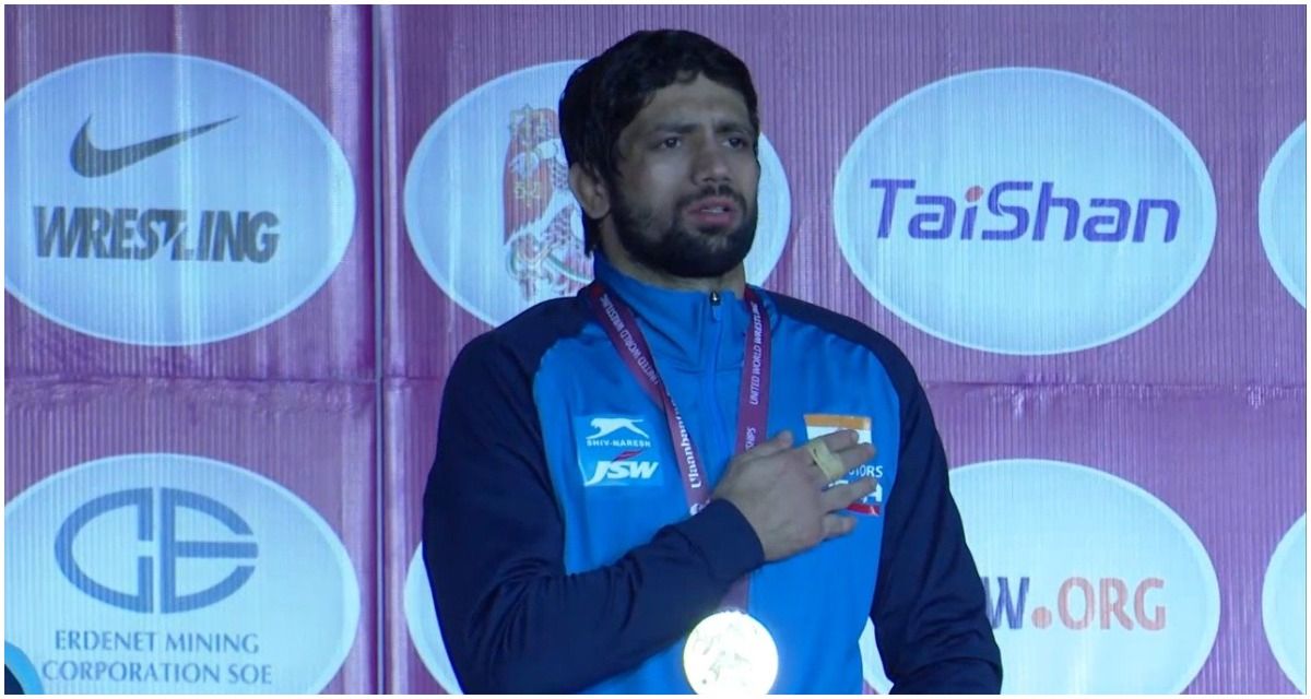 Ravi Dahiya First Indian FreeStyle Wrestler to Win Hattrick of