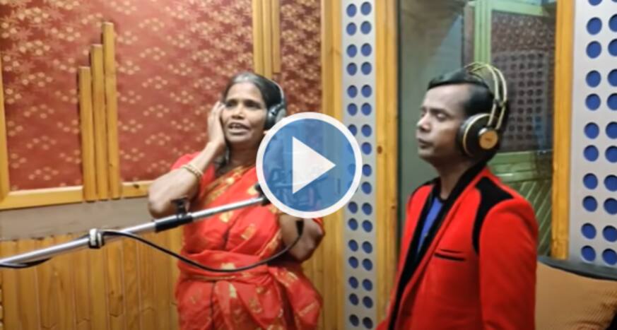 Ranu Mondal Sings Bengali Song With Bangladeshi Superstar Hero Alom ...