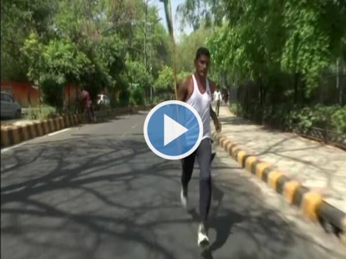 Nagpur Youth Runs 350 Km From Rajasthan to Delhi To Join Army Aspirants Protest Due To Delay In Recruitment Process Nagpur Youth Runs 350 Km From Rajasthan to Delhi To Join Army Aspirants Protest Due To Delay In Recruitment Process