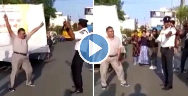 Desi Uncle & Traffic Cop Shake a Leg to 'Jaanu Meri Jaan'