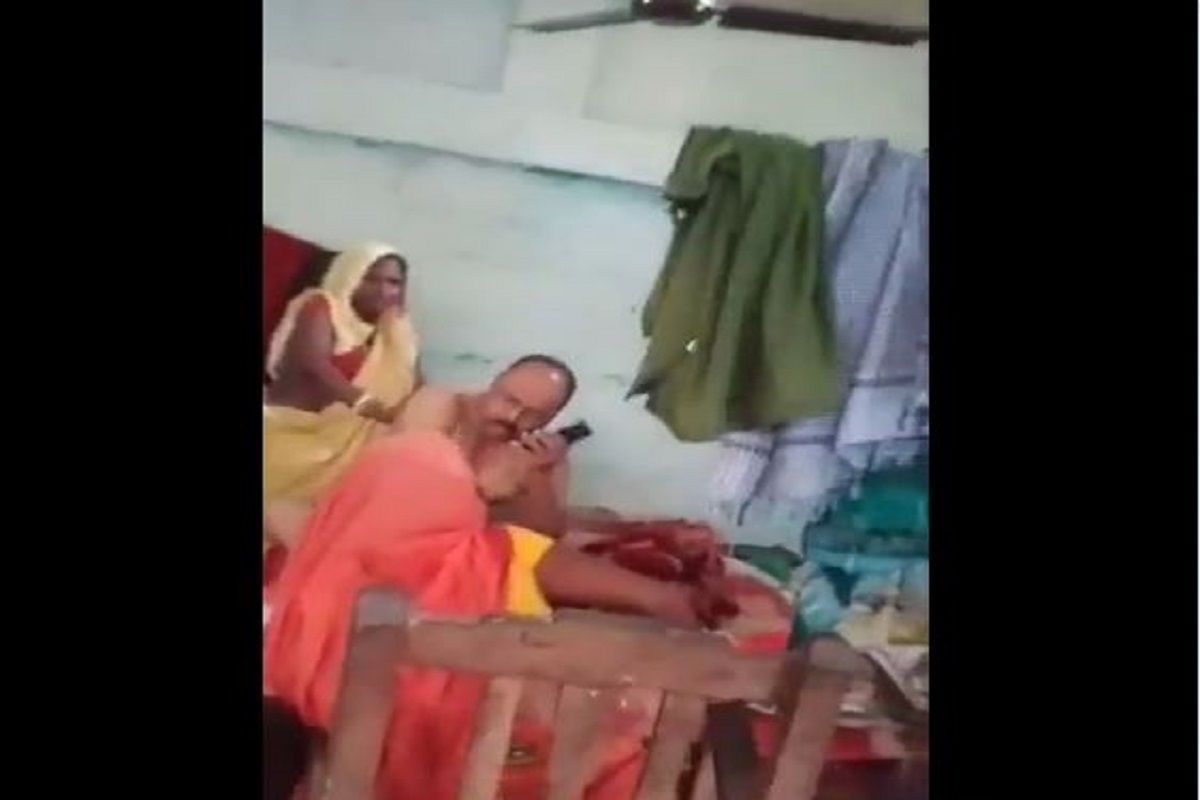 VIDEO Bihar Cop Forces Woman To Give Him Body Massage Inside Police Station To Get Her Son Out Of Jail pic picture