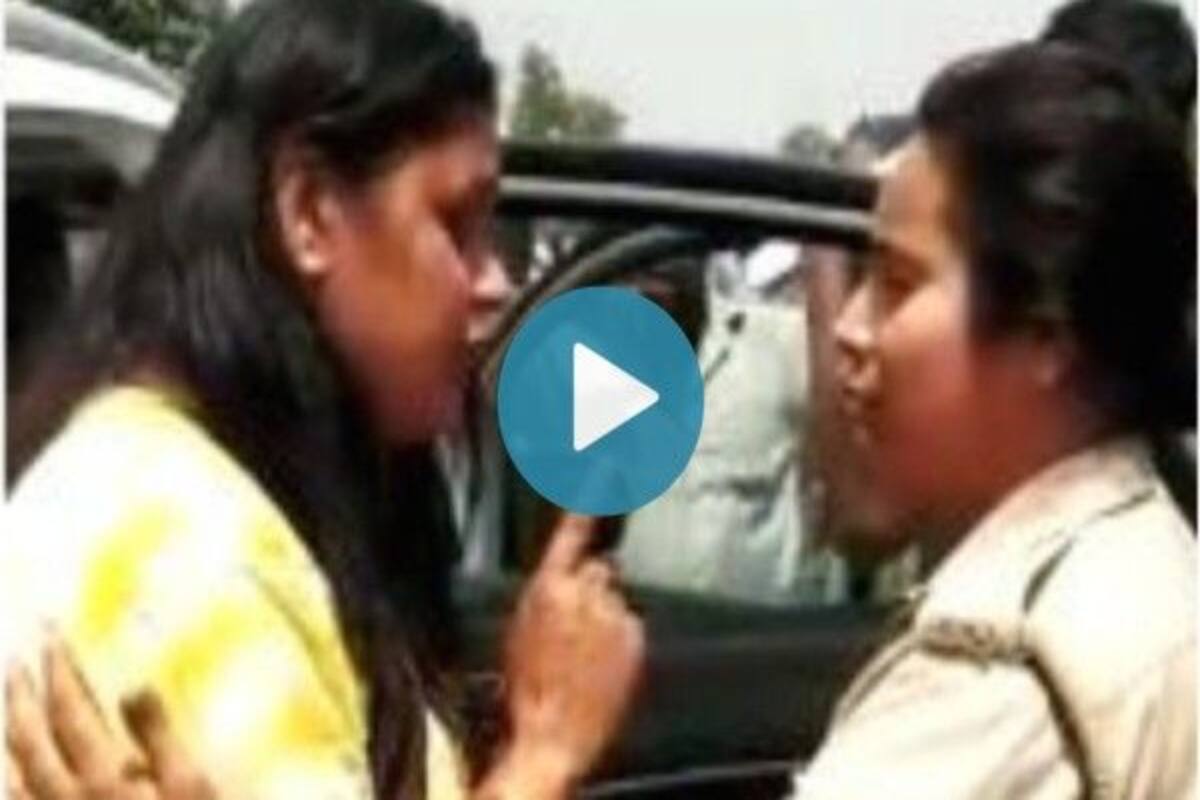 Uttar Pradesh Police Hard Sex - Main Nahi Girungi: Drunk Officer Bullies Cops In UP; Probe Ordered After  Video Goes Viral Watch