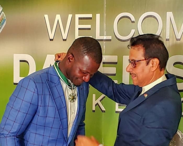 West Indies Cricketer Daren Sammy Receives Pakistan's Third-Highest Civilian Award