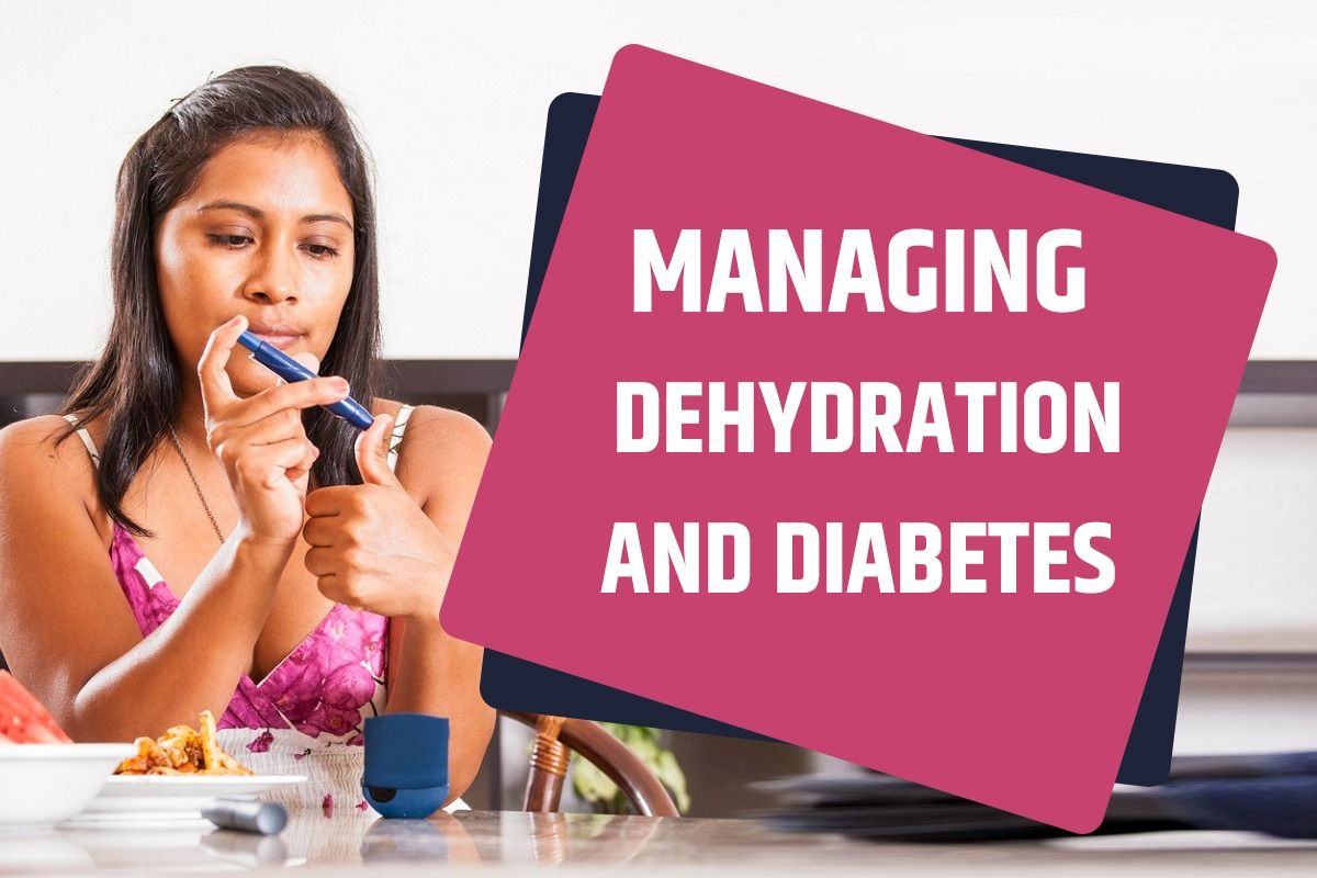 Dehydration and Diabetes, summer, Dehydration, diabetes, extra sugar, blood, kidney, severe dehydration, medical advice, Consume fluids, diuretic, CGM devices, FreeStyle Libre