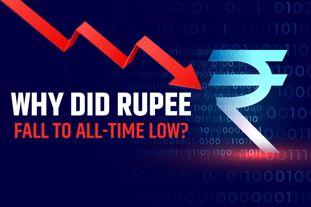 Why Did Indian Rupee Fall To AllTime Low Against Dollar On Monday