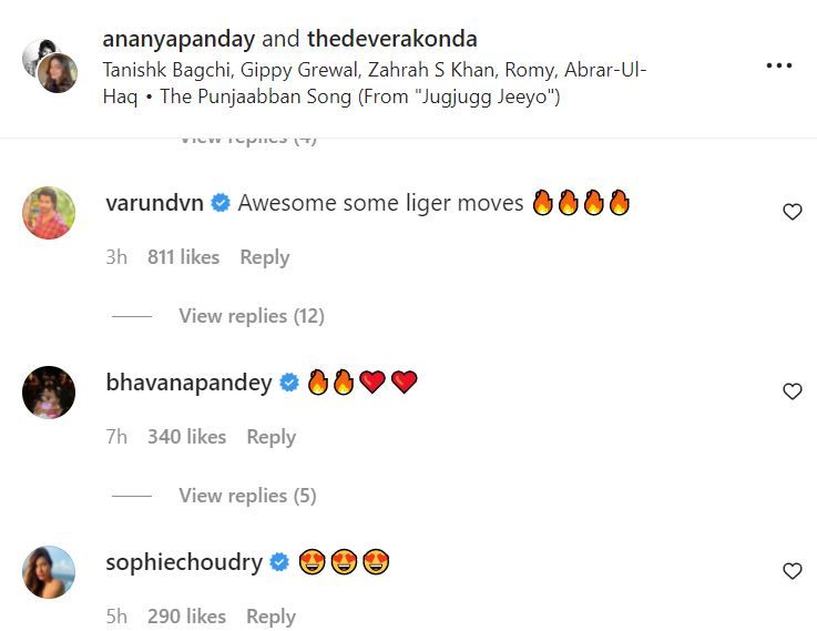 Vijay Deverakonda-Ananya Pandey Join Jugjugg Jeeyo's 'The Punjaabban' Trend With Killer Dance Moves - Watch