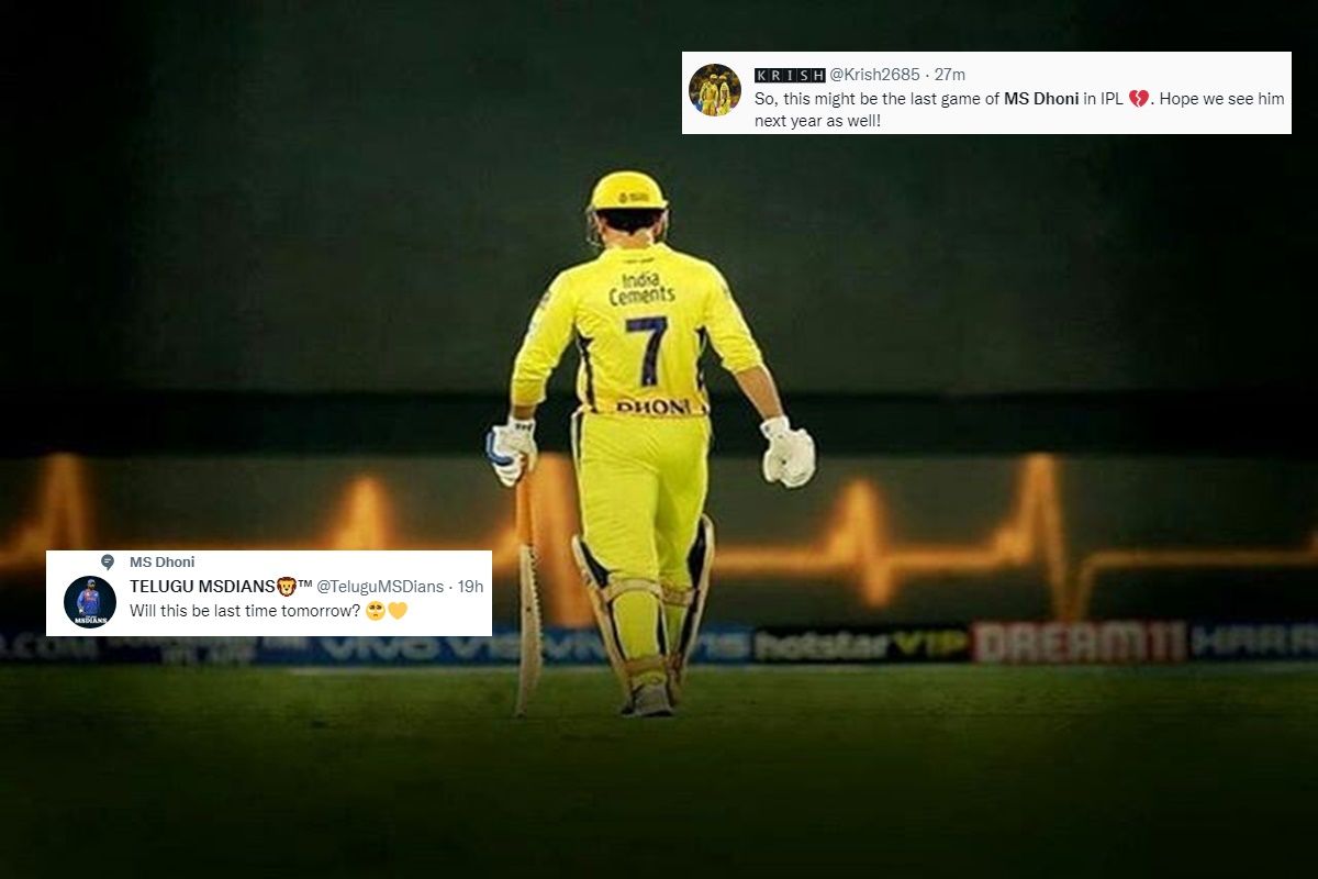 IPL 2022: MS Dhoni Last Game as Active Cricketer? Fans React Ahead of RR vs  CSK | Thala News | MS Dhoni Retirement | Dhoni Last Game | CSK Team News