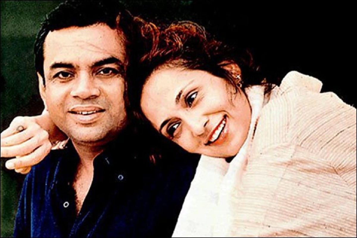 Paresh Rawal With Wife