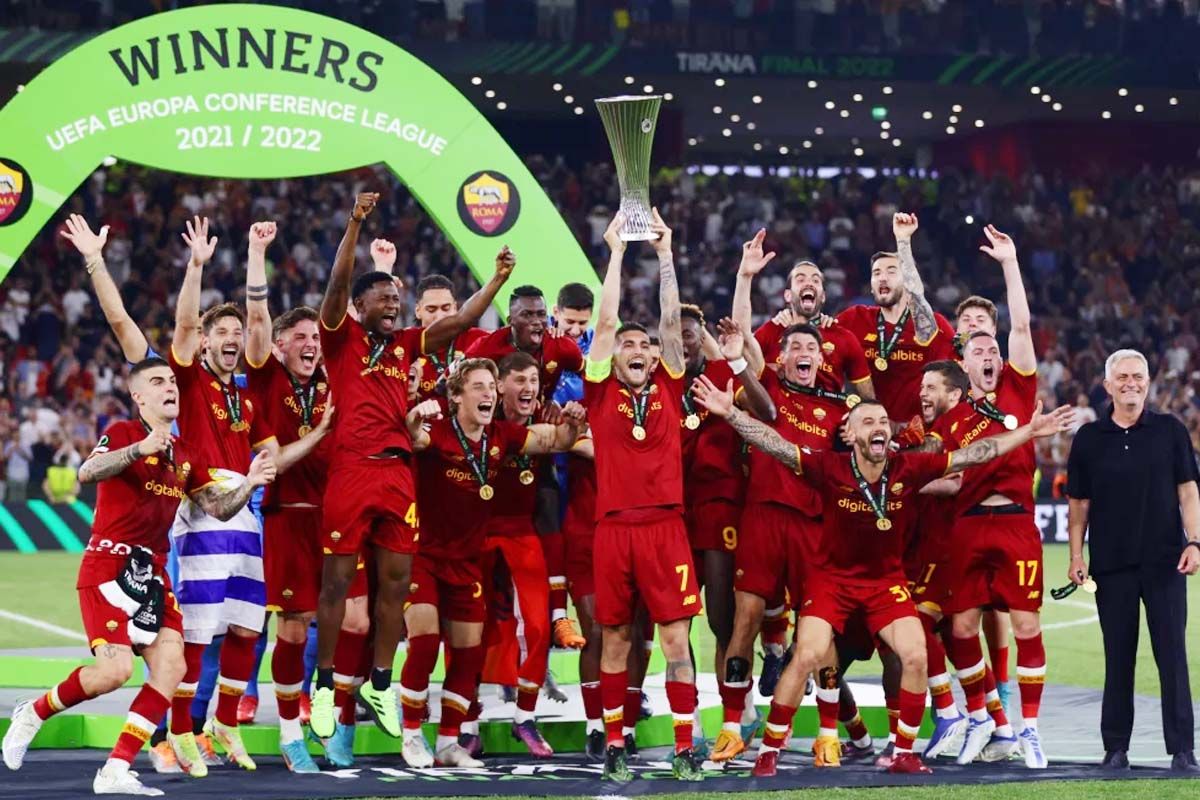 Roma wins UEFA Europa Conference League