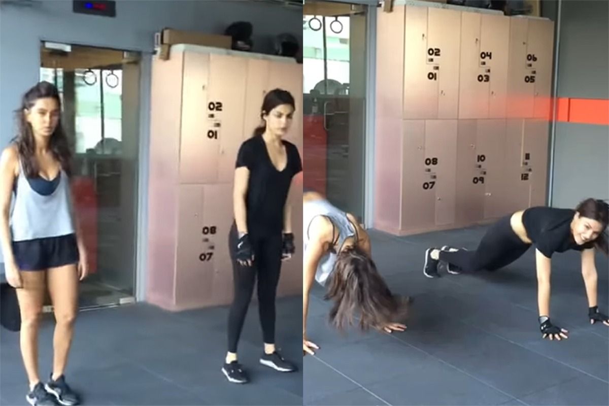 Rhea Chakraborty-Shibani Dandekar Show Girlfriends Are The Best Workout Partners – Check Their High-Intensity Training in Viral Video