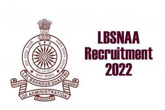 LBSNAA Recruitment 2022: Salary Up to Rs 40,000 Per Month; Apply For  Teaching Associates Posts at 
