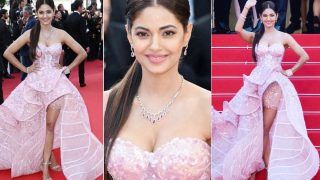Priyanka Chopra’s Cousin Meera Chopra Dazzles in Hot Pink Sequin Gown For Her Red Carpet Debut at Cannes 2022, See Pics