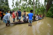 Over 500 Families Live On Railway Tracks In Assam Amid Floods