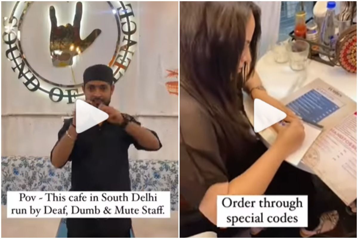 This Delhi Cafe Is Run Entirely by Deaf, Dumb & Mute Staff, Sets