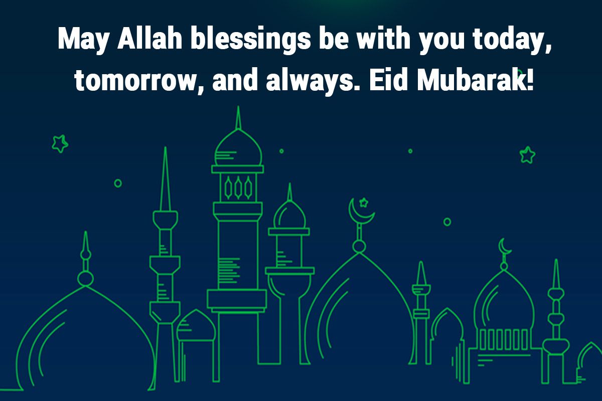 Happy Eid-ul-Fitr 2022 Best Eid Mubarak Messages WhatsApp Status Gifs ...