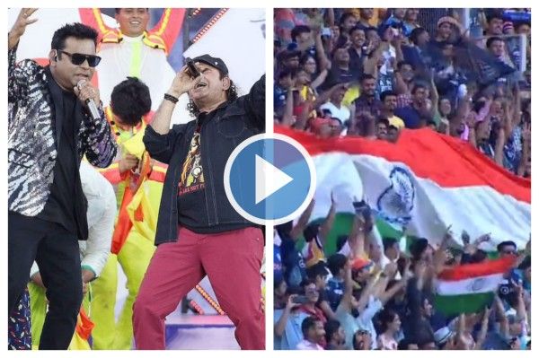 'Vande Mataram' Reverberates in Stadium As 1 Lakh Fans Sing With AR Rahman at IPL 2022 Closing Ceremony