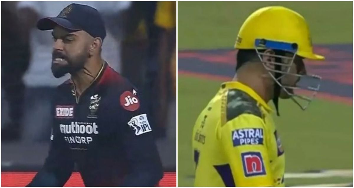 WATCH: Virat Kohli Celebrates Aggressively on MS Dhoni