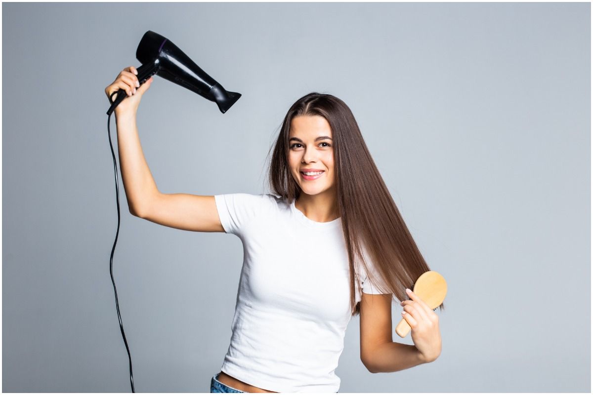 How To Blow Dry Your Hair At Home Like A Pro Shahnaz Husain Shares Tips 