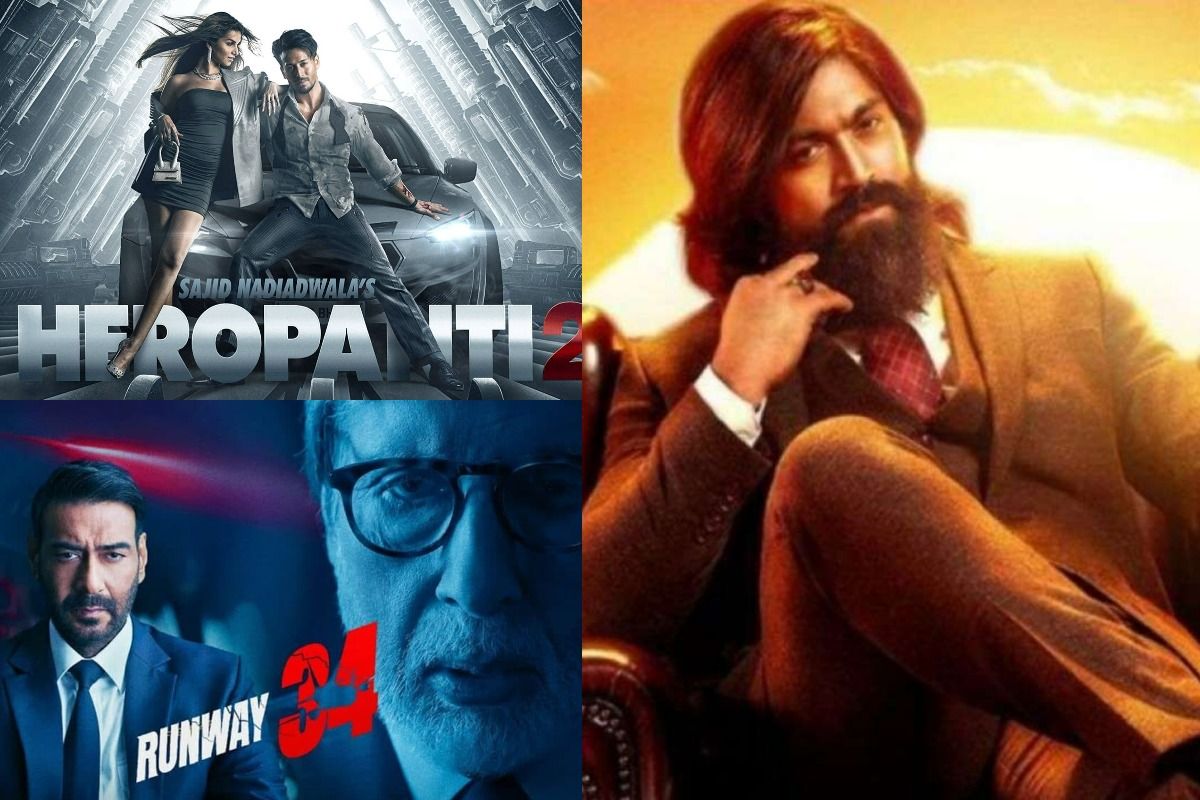 KGF Chapter 2 Maintains a Strong Hold at The Hindi Box Office Makes Better  Than Heropanti 2 And Runway 34 - See Detailed Collection Report
