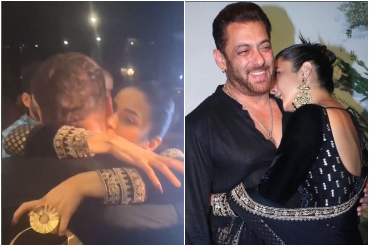 Shehnaaz Gill Kisses Salman Khan at Eid Party, Tells Him Mujhe Chhor Ke Aao in Viral Video