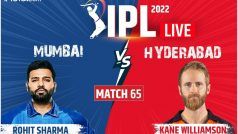 IPL 2022, MI vs SRH LIVE Cricket Score, Match 65: SRH Lose Quick Wickets; Kane Williamson Holds Key