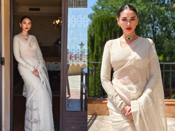 Cannes 2022: Deepika Padukone's retro look in Sabyasachi saree