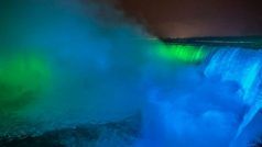 Niagara Falls Lights Up in Support of Save The Soil Initiative – Watch Breathtaking Visuals!