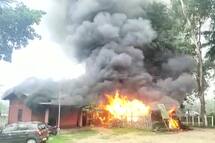 Assam: Locals Set Batadrava Police Station On Fire In Nagaon After Man Allegedly Dies In Custody
