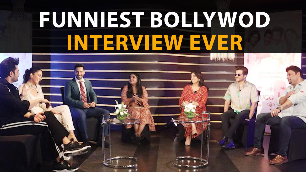 Watch: Varun Dhawan, Anil Kapoor, Kiara Advani And Jugjugg Jeeyo Team in Funniest Bollywood Interview Ever | Exclusive