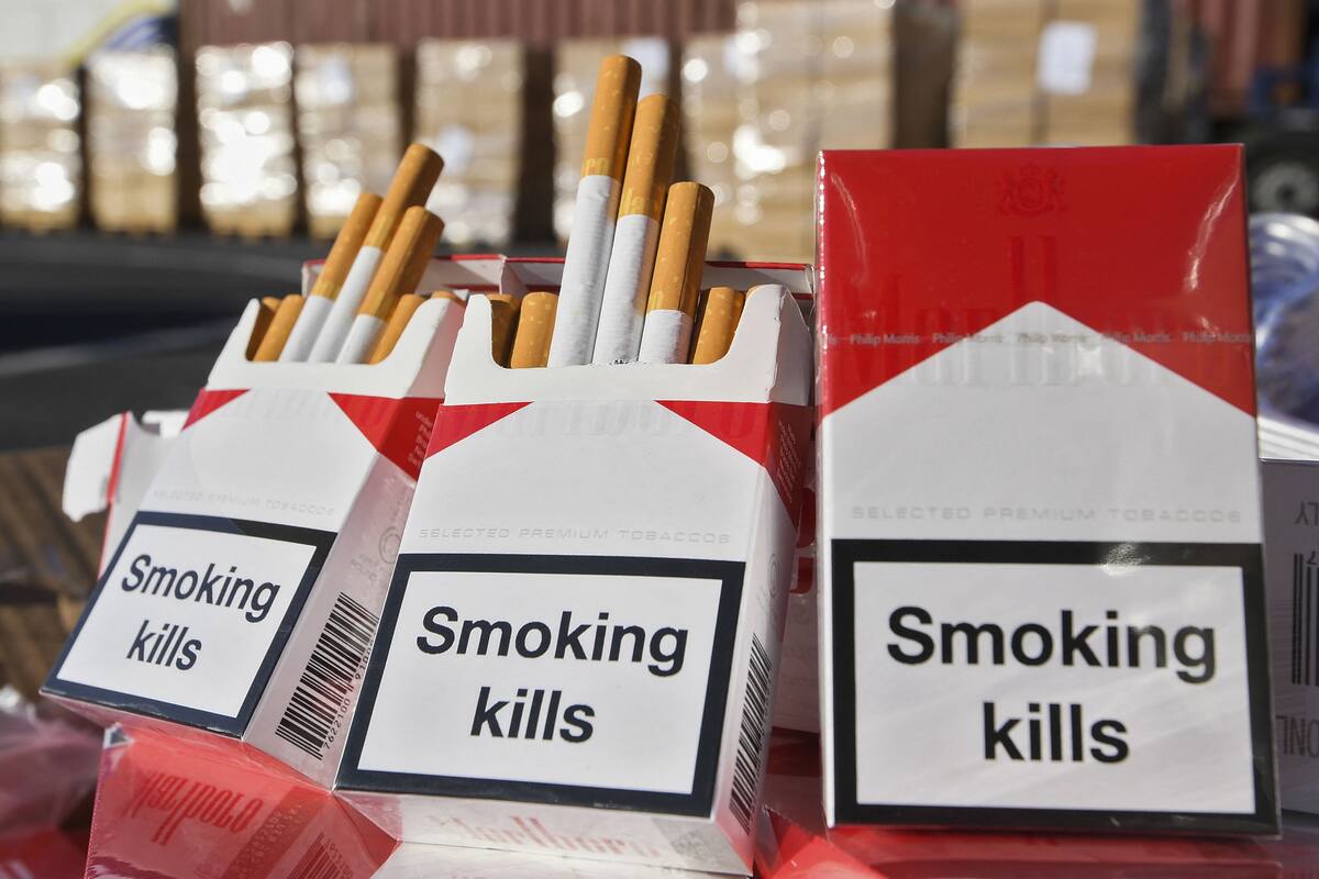 Canada to print "poison in every puff" on individual cigarettes