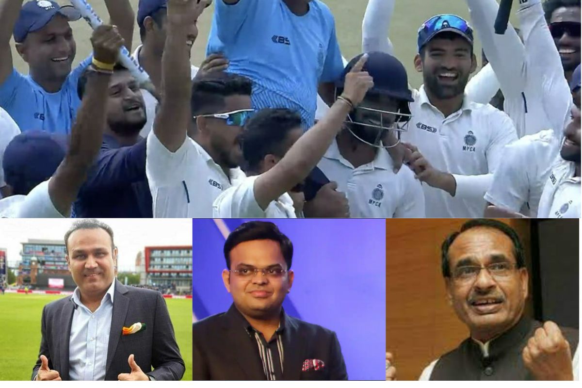 Virender Sehwag, Jay Shah, Shivraj Singh Chouhan Lauds MP For Maiden Ranji Trophy Title