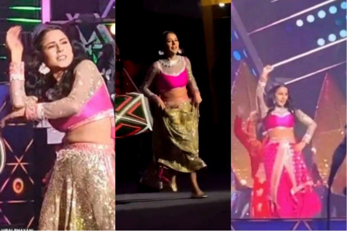 Shehnaaz Gill Sets The Stage on Fire With Her First Dance Performance on Chikni Chameli, Watch Videos From Umang 2022