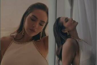 Isha Ki Sex Video - Esha Gupta Oozes Hotness in Sexy White Bodycon Dress With Chain Detailing,  Fan Asks Gupta Ji Bomb Hain â€“ See Reactions