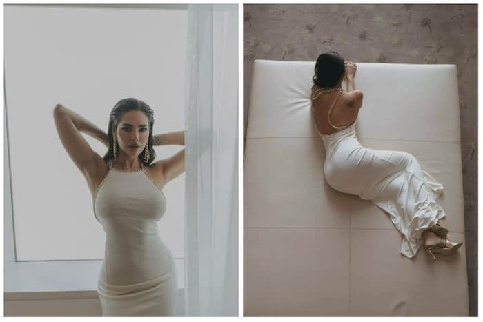 'So Hot'! Esha Gupta Drops More Sensuous Pictures in Sexy White Bodycon Dress, Fans Call Her 'Goddess'