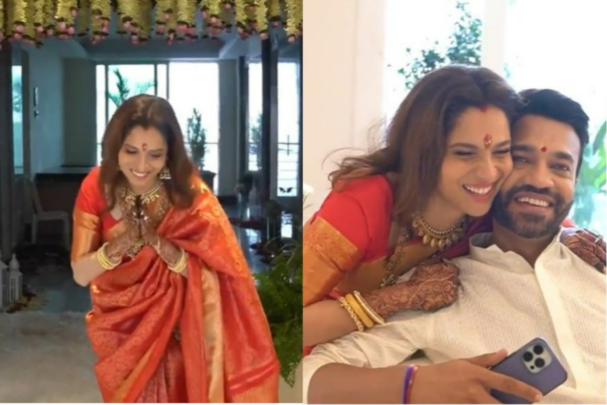 Ankita Lokhande Sex Videos - Ankita Lokhande Gives House Tour While Recreating Kyunki Saas Bhi Kabhi  Bahu Thi With Vicky Jain - Watch