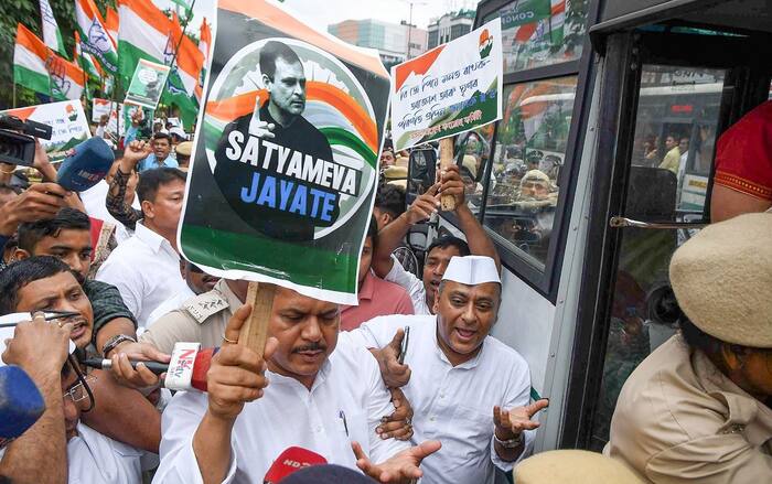Congress Protest Guwahati