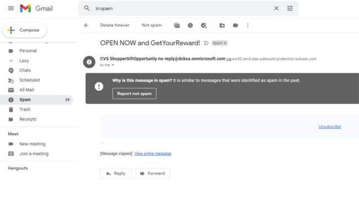 Online Banking fraud Email